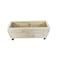 Ejoy 18'' x 48'' x16'' Wood Planter Box w/Wheels 48x18x16SolidWoodPlanter - alternate 3